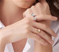 Ringe Annamaria Cammilli Dame Desert Rose in Weißgold Diamante GAN3228W - GAN3228W